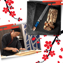 Carica l'immagine nel visualizzatore di Gallery, Coltelli giapponesi della serie Mare Giallo - Ozerty