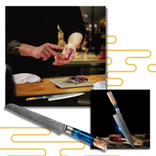 Carica l'immagine nel visualizzatore di Gallery, Coltelli giapponesi della serie Mare Giallo - Ozerty