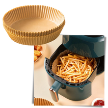 Carica l'immagine nel visualizzatore di Gallery, Confezione di rivestimenti di carta per friggitrice ad aria monouso - Ozerty
