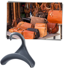 Carica l'immagine nel visualizzatore di Gallery, Confezione da 2 ganci curvi per borse - Ozerty
