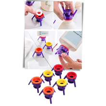 Carica l'immagine nel visualizzatore di Gallery, Confezione da 6 tappi versatili per bottiglie
