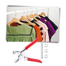 Carica l'immagine nel visualizzatore di Gallery, Confezione con bottone a pressione e pinza
