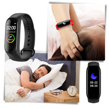 Carica l'immagine nel visualizzatore di Gallery, Bracciale per il monitoraggio del fitness e del sonno
