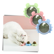 Carica l'immagine nel visualizzatore di Gallery, Giocattolo rotante a forma di palla di menta per gatti - Ozerty
