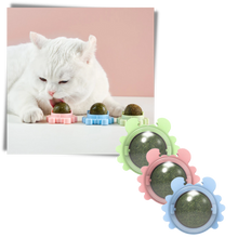 Carica l'immagine nel visualizzatore di Gallery, Giocattolo rotante a forma di palla di menta per gatti - Ozerty
