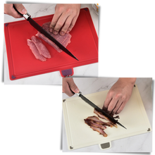 Carica l'immagine nel visualizzatore di Gallery, Set di taglieri 4 pezzi con supporto - Ozerty

