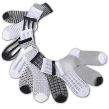 Carica l&#39;immagine nel visualizzatore di Gallery, (10 paia) Calzini trasparenti alla moda per donne - Ozerty
