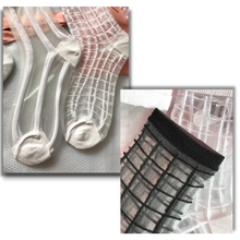 Carica l&#39;immagine nel visualizzatore di Gallery, (10 paia) Calzini trasparenti alla moda per donne - Ozerty
