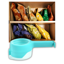 Carica l'immagine nel visualizzatore di Gallery, Clip per sacchetti alimentari con coperchio (confezione da 2)
