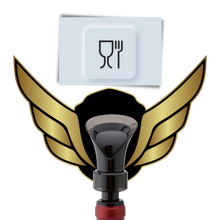 Carica l'immagine nel visualizzatore di Gallery, Decanter e sigillo per vino 2 in 1 - Ozerty
