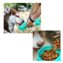 Carica l'immagine nel visualizzatore di Gallery, Mangiatoia e borraccia portatile per animali domestici - Ozerty

