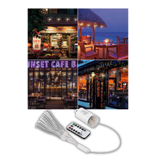 Carica l'immagine nel visualizzatore di Gallery, Ghirlanda di fuochi d'artificio a led
