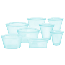 Carica l'immagine nel visualizzatore di Gallery, Confezione da 8 sacchetti in silicone per alimenti riutilizzabili - Ozerty
