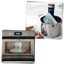 Carica l'immagine nel visualizzatore di Gallery, Confezione da 8 sacchetti in silicone per alimenti riutilizzabili
