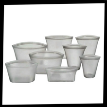 Carica l'immagine nel visualizzatore di Gallery, Confezione da 8 sacchetti in silicone per alimenti riutilizzabili - Ozerty
