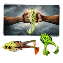 Carica l'immagine nel visualizzatore di Gallery, Esca da pesca a rana in silicone - Ozerty
