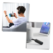 Carica l&#39;immagine nel visualizzatore di Gallery, Adattatore bluetooth senza fili con jack da 3.5 mm - Ozerty
