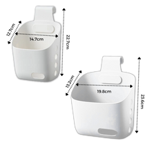 Carica l'immagine nel visualizzatore di Gallery, Confezione da 3 cestini portaoggetti da appendere - Ozerty
