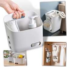 Carica l'immagine nel visualizzatore di Gallery, Confezione da 3 cestini portaoggetti da appendere - Ozerty
