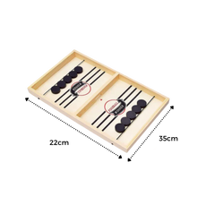 Carica l'immagine nel visualizzatore di Gallery, Gioco dell'hockey da tavolo in legno - Ozerty
