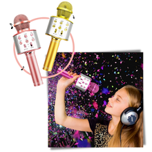 Carica l'immagine nel visualizzatore di Gallery, Microfono karaoke bluetooth senza fili - Ozerty
