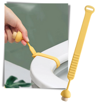 Carica l'immagine nel visualizzatore di Gallery, Confezione da 2 sollevatori per sedile del water in silicone - Ozerty
