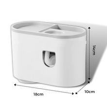 Carica l'immagine nel visualizzatore di Gallery, Cremagliera per dispenser di dentifricio tutto in uno - Ozerty
