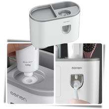 Carica l'immagine nel visualizzatore di Gallery, Cremagliera per dispenser di dentifricio tutto in uno - Ozerty
