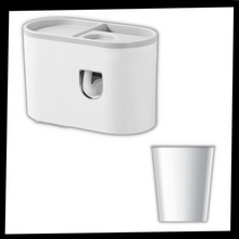 Carica l'immagine nel visualizzatore di Gallery, Cremagliera per dispenser di dentifricio tutto in uno - Ozerty
