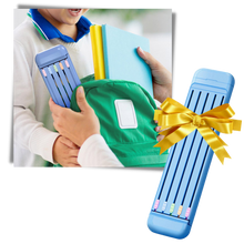 Carica l'immagine nel visualizzatore di Gallery, Astuccio rigido con matite e righello - Ozerty
