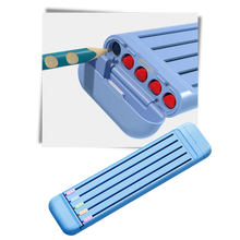 Carica l'immagine nel visualizzatore di Gallery, Astuccio rigido con matite e righello - Ozerty
