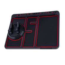 Carica l'immagine nel visualizzatore di Gallery, Cuscinetto antiscivolo e supporto per telefono per auto - Ozerty
