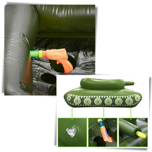 Carica l'immagine nel visualizzatore di Gallery, Galleggiante gonfiabile per piscina a carro armato - Ozerty
