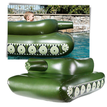 Carica l'immagine nel visualizzatore di Gallery, Galleggiante gonfiabile per piscina a carro armato - Ozerty

