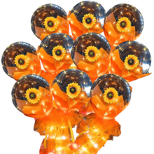 Carica l'immagine nel visualizzatore di Gallery, Bellissimo palloncino a LED con rosa
