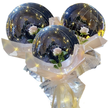 Carica l'immagine nel visualizzatore di Gallery, Bellissimo palloncino a LED con rosa
