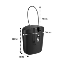 Carica l'immagine nel visualizzatore di Gallery, Cassetta di sicurezza portatile con maniglia - Ozerty
