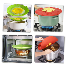 Carica l'immagine nel visualizzatore di Gallery, Coperchio in silicone per pentole e padelle - Ozerty
