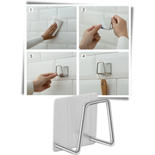 Carica l'immagine nel visualizzatore di Gallery, Confezione da 2 porta-spugna in acciaio inox

