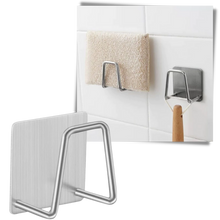 Carica l'immagine nel visualizzatore di Gallery, Confezione da 2 porta-spugna in acciaio inox - Ozerty
