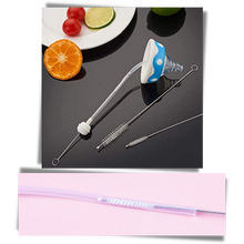 Carica l'immagine nel visualizzatore di Gallery, Confezione da 10 spazzole per la pulizia della cannuccia - Ozerty
