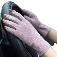 Carica l'immagine nel visualizzatore di Gallery, Eleganti guanti in cotone con protezione UV
