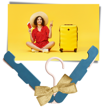 Carica l'immagine nel visualizzatore di Gallery, Confezione da 2 appendiabiti portatili - Ozerty
