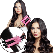 Carica l&#39;immagine nel visualizzatore di Gallery, Arricciacapelli a triplo cilindro in ceramica - Ozerty
