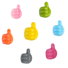 Carica l'immagine nel visualizzatore di Gallery, Confezione da 20 ganci da parete con pollice in su - Ozerty
