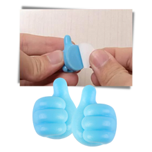 Carica l'immagine nel visualizzatore di Gallery, Confezione da 20 ganci da parete con pollice in su - Ozerty
