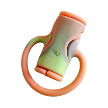 Carica l'immagine nel visualizzatore di Gallery, Avvolgicavo in silicone 2 in 1 -Arancione Verde - Ozerty
