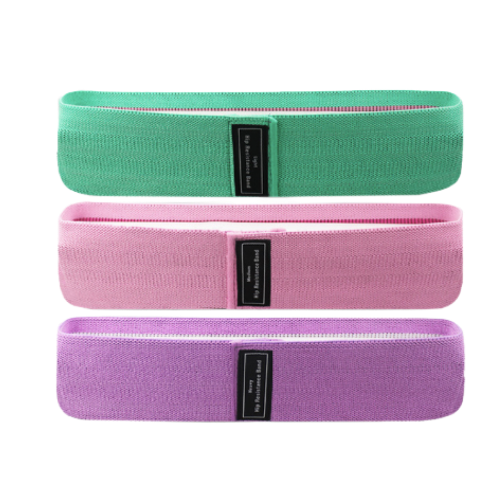 Set di 3 pezzi di bande elastiche di resistenza - Ozerty