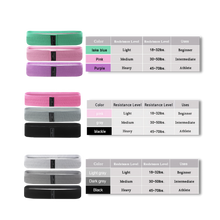 Carica l&#39;immagine nel visualizzatore di Gallery, Set di 3 pezzi di bande elastiche di resistenza - Ozerty
