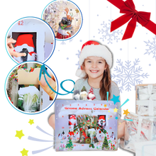 Carica l'immagine nel visualizzatore di Gallery, Calendario dell'Avvento degli gnomi con conto alla rovescia di 31 giorni - Ozerty
